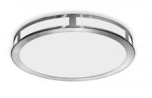 Estiluz t-2149-37 - Nickel Drum Shade Flush Mount