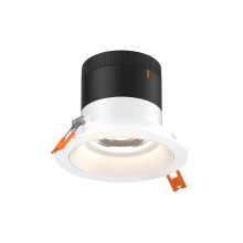 Dals RC04-CC-20-RGWH-TWH - 4in Modular Downlight, 5CCT, 20 degree Beam Angle, Regressed, White, White Trim