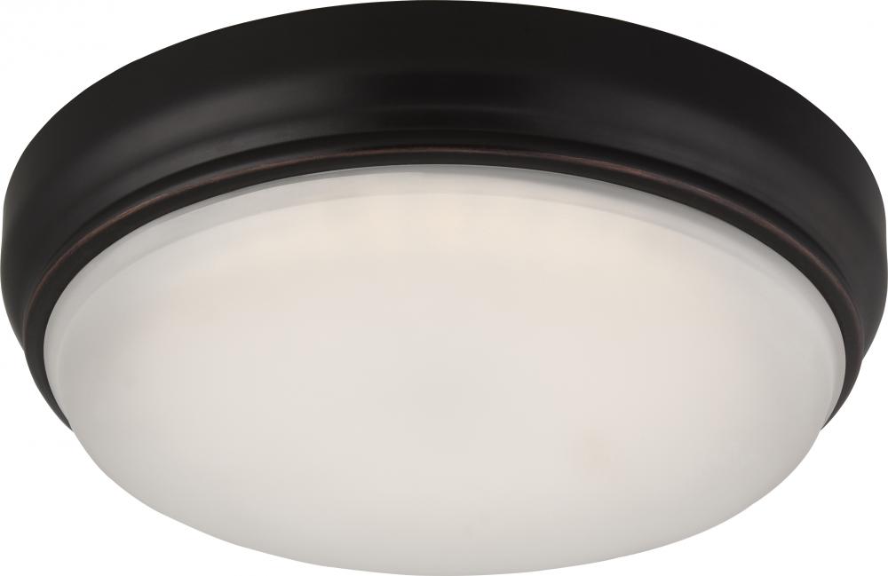 DOT - LED Flush Fixture with Frosted Glass