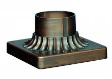 Nuvo 25/5615 - 6" Square Pier Mount Base - Classic Bronze