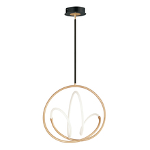 ET2 E25094-01BKGLD - Mobius-Single Pendant