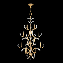 Fine Art Handcrafted Lighting 704040-SF3 - Beveled Arcs 48" Round Chandelier